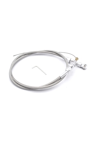 Maiyame Ls1 4.8/5.3/5.7/6.0 Araçları İçin 36" Uzunlukta Paslanmaz Çelik Örgülü Gaz Kablosu - Kolay Kurulum, Uzun Ömürlü Ve Kesilebilir