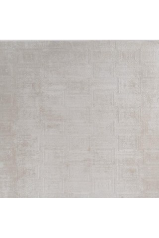 Gabardin Halı Omega 381a Serisi Triko Akrilik Salon Oturma Yatak Odası Halısı Krem