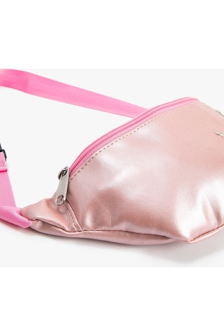 Koton Bel Çantası Parlak Fermuarlı Pembe 3skg30008aa 3SKG30008AA280 Pembe