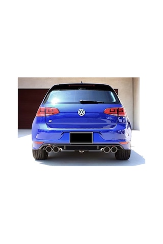 Vw Golf Mk7 R Tampon Style Difüzör Piona Black 2012 - 2017