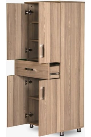 Çok Amaçlı Dolap Somone130 Cm Hard Parlak Suntalem El Yapım