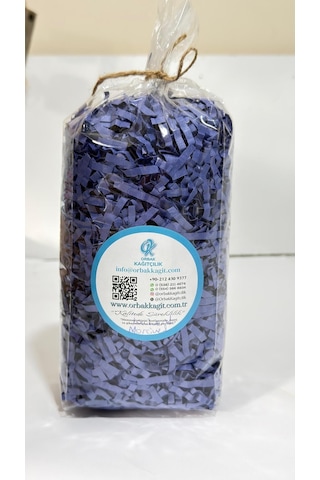 Morcivert Z Zigzag Kırpık Kâğıt 100 Gr Hediye Kutu İçi Dolgu & Paketleme Süsleme