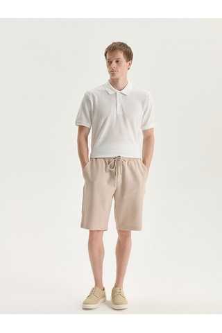 Lcw Vision Bej Slim Fit Erkek Şort