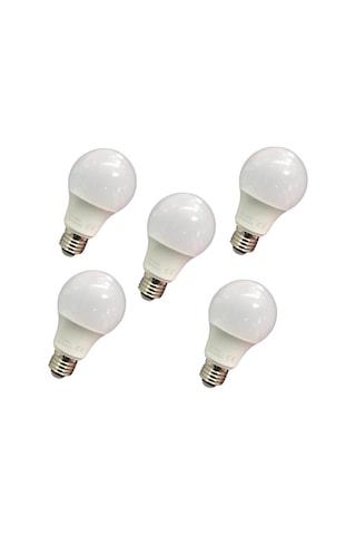 5 Li Paket 9 W Dc 12 V Led Ampül Beyaz