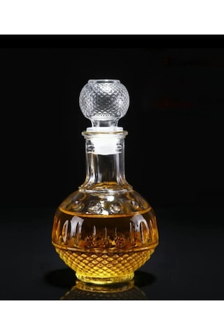 Xram-house Kapaklı Cam Sürahi, Votka Ve Şarap İçin 250 Ml 297911151