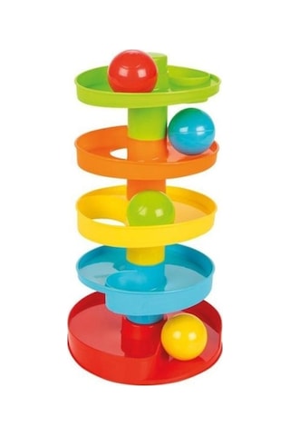 Çıngıraklı Top Oyunu Kaydıraktan Kayan Toplar