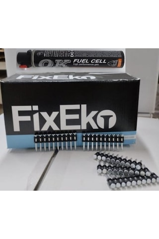 Fixpro C6 Eko Beton Çivisi 27 Mm + 165mm Gaz Tüpü 1000 Ad