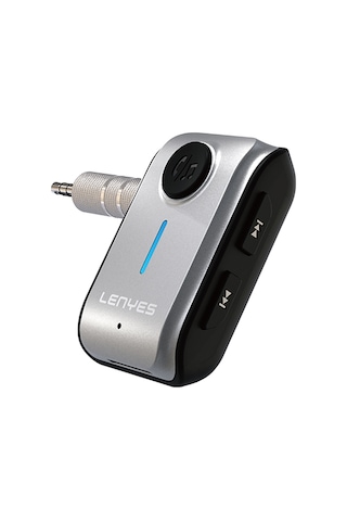Lenyes Lr207 Kablosuz Ses Alıcı Aux Bluetooth 5.3 Adaptör Gri