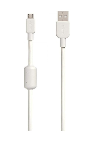 SONY CP-AB150 Hızlı Şarj Micro Usb Data ve Şarj Kablosu - Beyaz