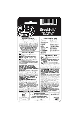 Jb Weld Steelstik Macun 57Gr