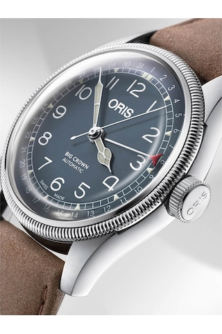 Oris Big Crown Pointer Date 40.00 Mm Otomatik Saat 01 754 7785 40 Kahverengi