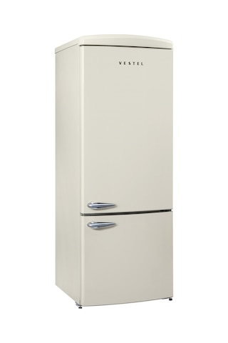 Vestel Retro NFK52211 Bej 471 LT No-Frost Kombi Tipi Buzdolabı