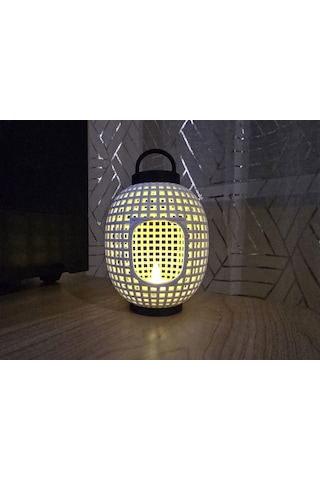 En-cag Japon Esintili Izgara Desenli Fener Tealight Mumluk Dekoratif Rüzgar Feneri Bss Çok Renkli