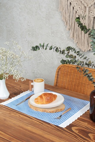 Amerikan Servisi Pötikare Fistolu 4 Lü Retro Mavi