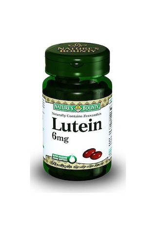 Nature's Bounty Lutein 6 Mg 50 Kapsül