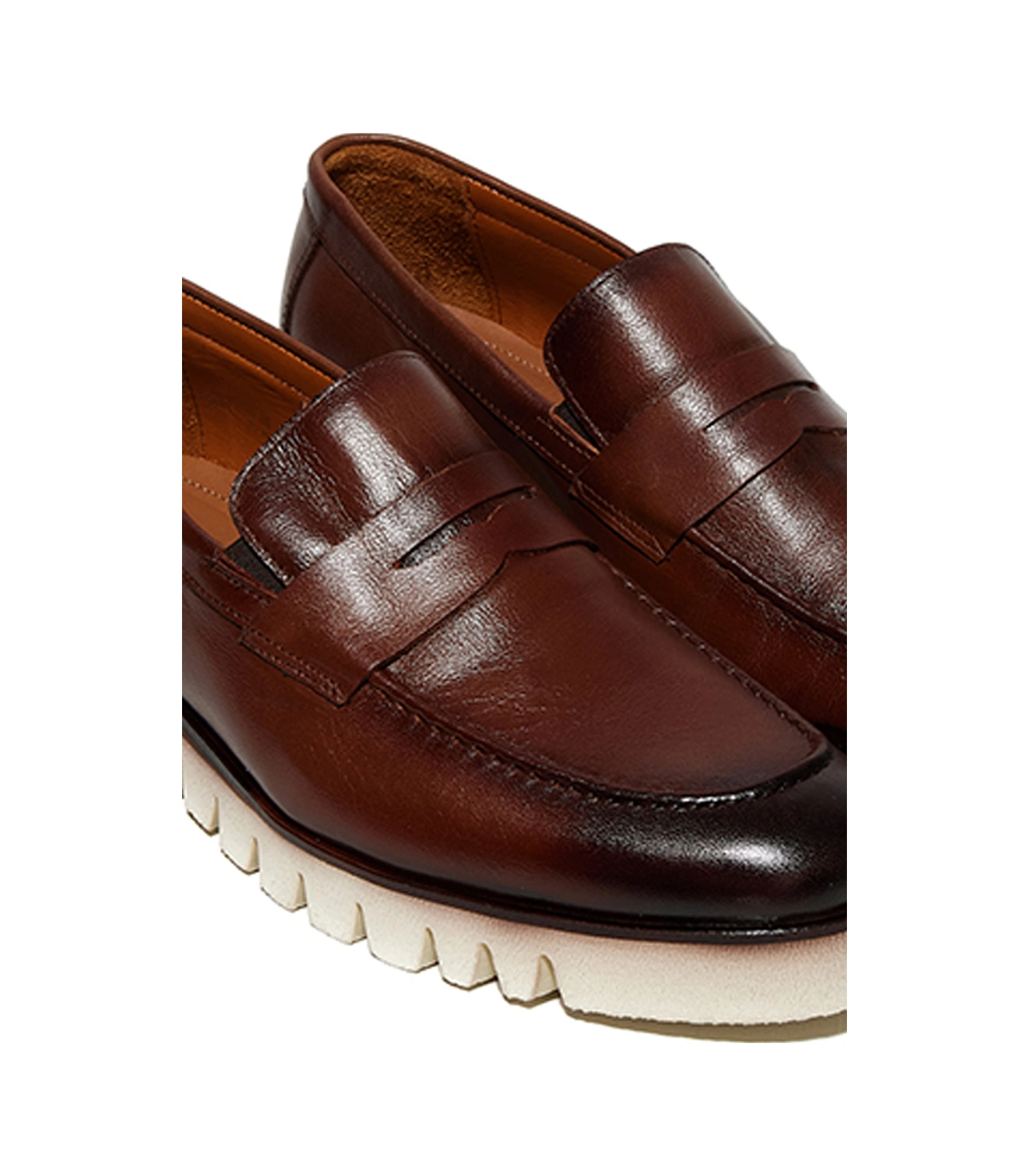 Bestello Bağcıksız Eva Taban Loafer 331-402 Erkek Ayakkabı Taba