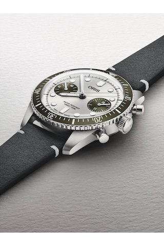 Oris Divers Sixty Five Chronograph 40.00 Mm Otomatik Saat 01 771 Gümüş