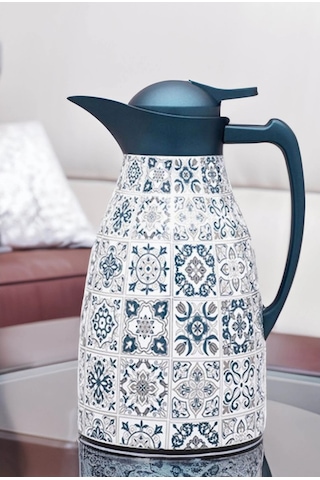 Roomours Andalusia Silver Blue Çift Katmanlı Termos 0,75 L Mavi