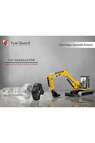 Caterpillar Ekskavatör-Kepçe Yakıt Depo Koruma Cihazı