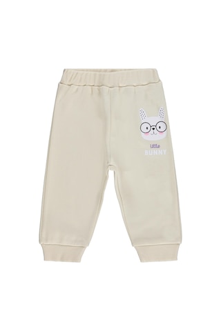 Civil Baby Little Bunny Baskılı 6-18 Ay Tek Alt Bebe - Fil Dişi