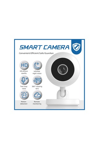 Yaozixa A2 Ev Güvenliği Kamera: 1080p Hd, İki Yönlü Ses, 360 Döndürme, Entegre Wıfı İle Uzaktan İzleme Ve Gece Görüşü Diğer