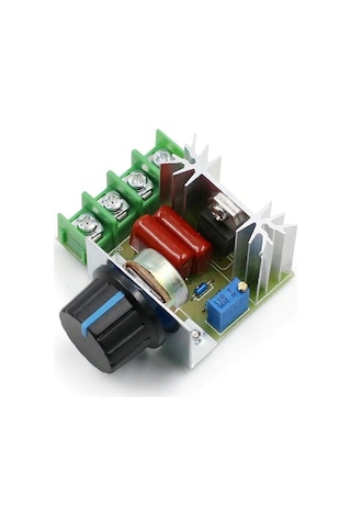 Ac 220v 2000w Motor Hız Kontrol Kartı Dimmer Rodevino