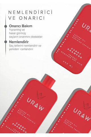 Kuru Ve Yıpranmış Saçları Derinlemesine Besleyici Ve Onarıcı Dökülme Karşıtı Bakım Şampuanı 400ml
