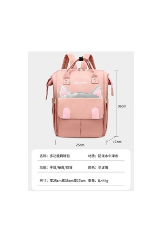 Çok Fonksiyonlu, Büyük Kapasiteli Taşınabilir Anne Çantas-mavi Mavi