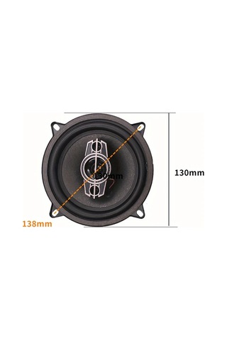 Xuweiwei Ts A1395s 5 Inç 4 Yönlü Araç Hifi Koaksiyel Hoparlör Tam Aralık Frekans Stereo Çift 25w 36v Otomotiv Müzik Sistemi