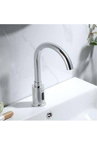 Fause Kfb105-2 Çift Su Girişli Fotoselli Lavabo Bataryası