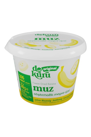 Dokuru Muz Kuru Meyve Cipsi 30 G