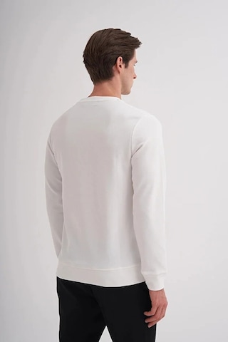 Cazador Ekru Erkek Bisiklet Yaka Sweatshirt 51520 Ekru