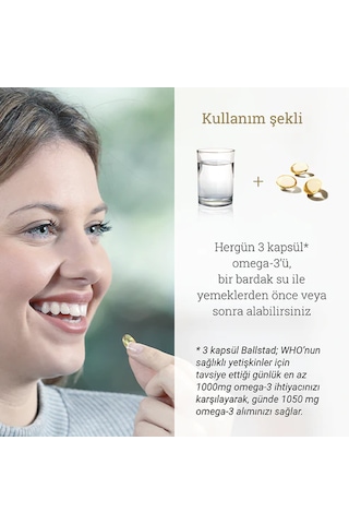Ballstad Omega-3 Balık Yağı