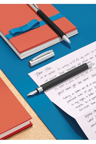 Faber Castell Ambition Siyah Dolma Kalem B Çok Renkli