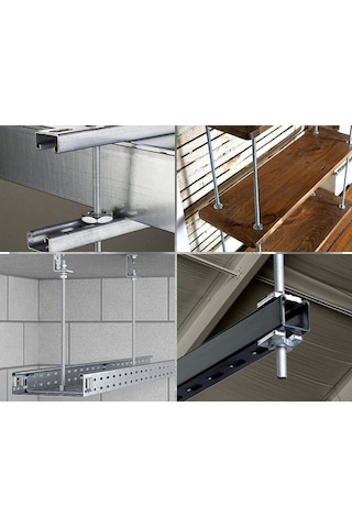 Paslanmaz Krom Gijon. 4mm. Tij Saplama. M4 Paslanmaz Diş. Din976