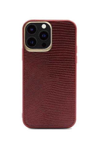Kajsa Apple Uyumlu iPhone 13 Pro Kılıf Kajsa Preppie Collection Pu Deri Kapak ZORE-219834