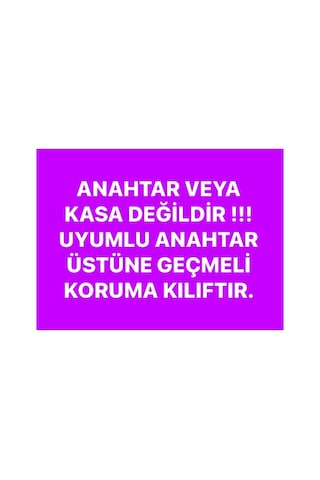 Togg T10x Ve T10f Uyumlu Silikon Anahtar Koruma Kılıfı Siyah/mavi