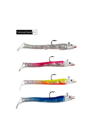 Naniwaosakashi V8 Jig Series 10 Cm 10 Gr Silikon Yem