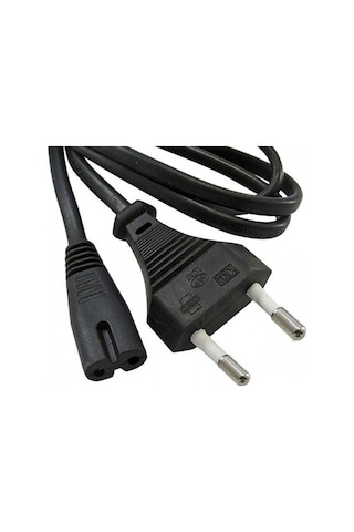 Radyo Type Adaptör İçin 2 Li Power Elektrik Güç Kablosu 3m