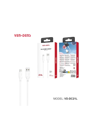 Ven-dens Vd-dc21l Premium Lightning Şarj Ve Data Kablosu
