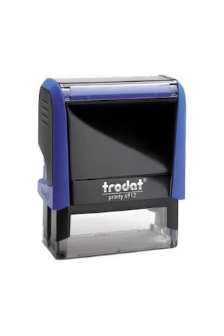 Trodat 4912 - İsim-ünvan-firma-şirket-doktor Kaşesi Mavi N11.21233
