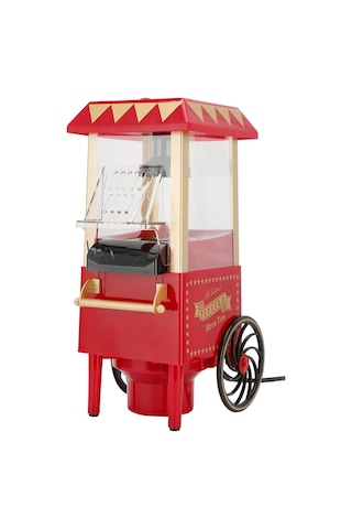 Polygold PG-618 1200 W Retro Mısır Patlatma Makinesi