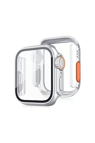 Znv Zenvia Mey İthalat Watch 44mm Watch 49mm Kasa Dönüştürücü Ve Ekran Koruyucu - Çöl Titanyum Znv2025 Cmn