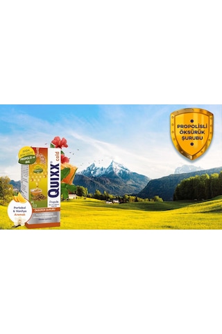 Quixx Cold Propolis Şurup 100 ml 2 Adet