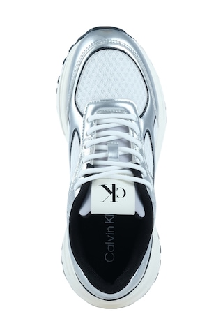 Calvin Klein Hike Runner Mesh Mix Kadın Gri Spor Ayakkabı Yw0yw02063-0ıx -12322 Gri