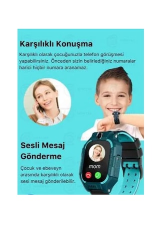 Smartblade Q19 Sim Kartlı Kameralı Lbs Konum Takipli Akıllı Saat (İthalatçı Garantili)
