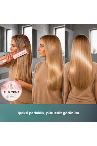 Air Silk 4607h Islak Ve Kuru Hava İle Saç Düzleştirici Ve Kurutma Makinesi