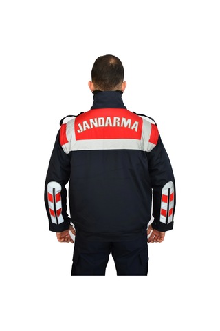Mysia Outdoor Jandarma Asayiş Kışlık U Kol Mont Çok Renkli