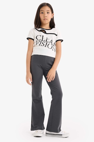 DeFacto Kız Çocuk İspanyol Paça Tayt E1838A825SMAR213 Antrasit