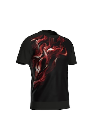 Arena T-shırt Multı-black Graphıct Unisex Performans SIYAH